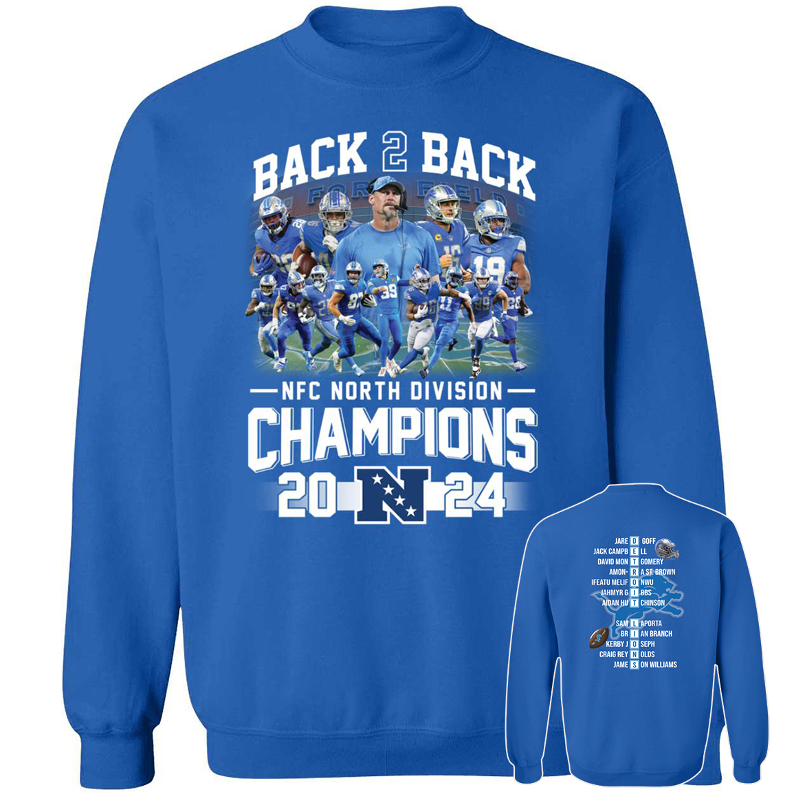 Front Back Back To Back Nfc North Division Champions 2024 Detroit Lions1.png