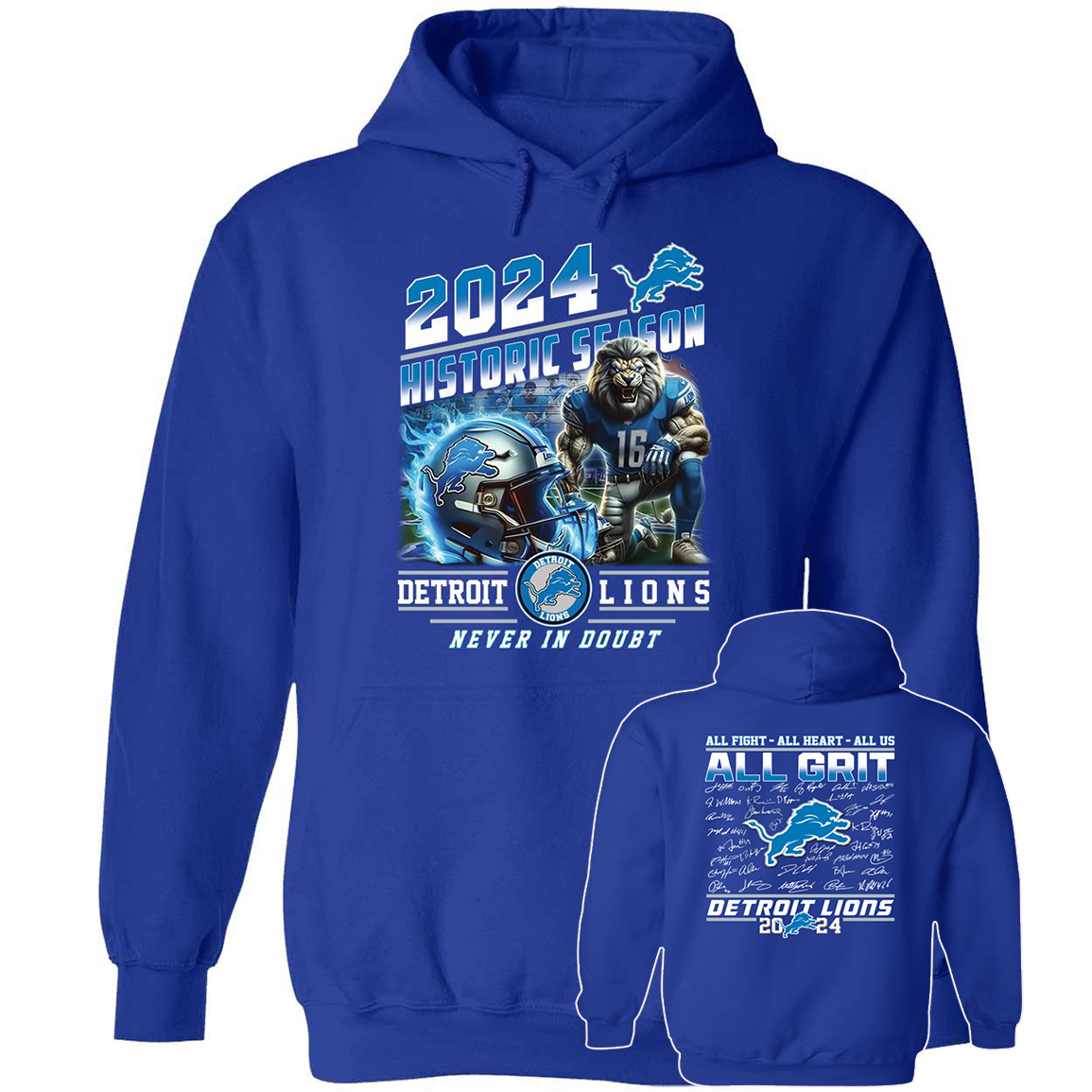 Front Back Detroit Lions 2024 Historic Season Never In Doubt All Fight All Heart1.png