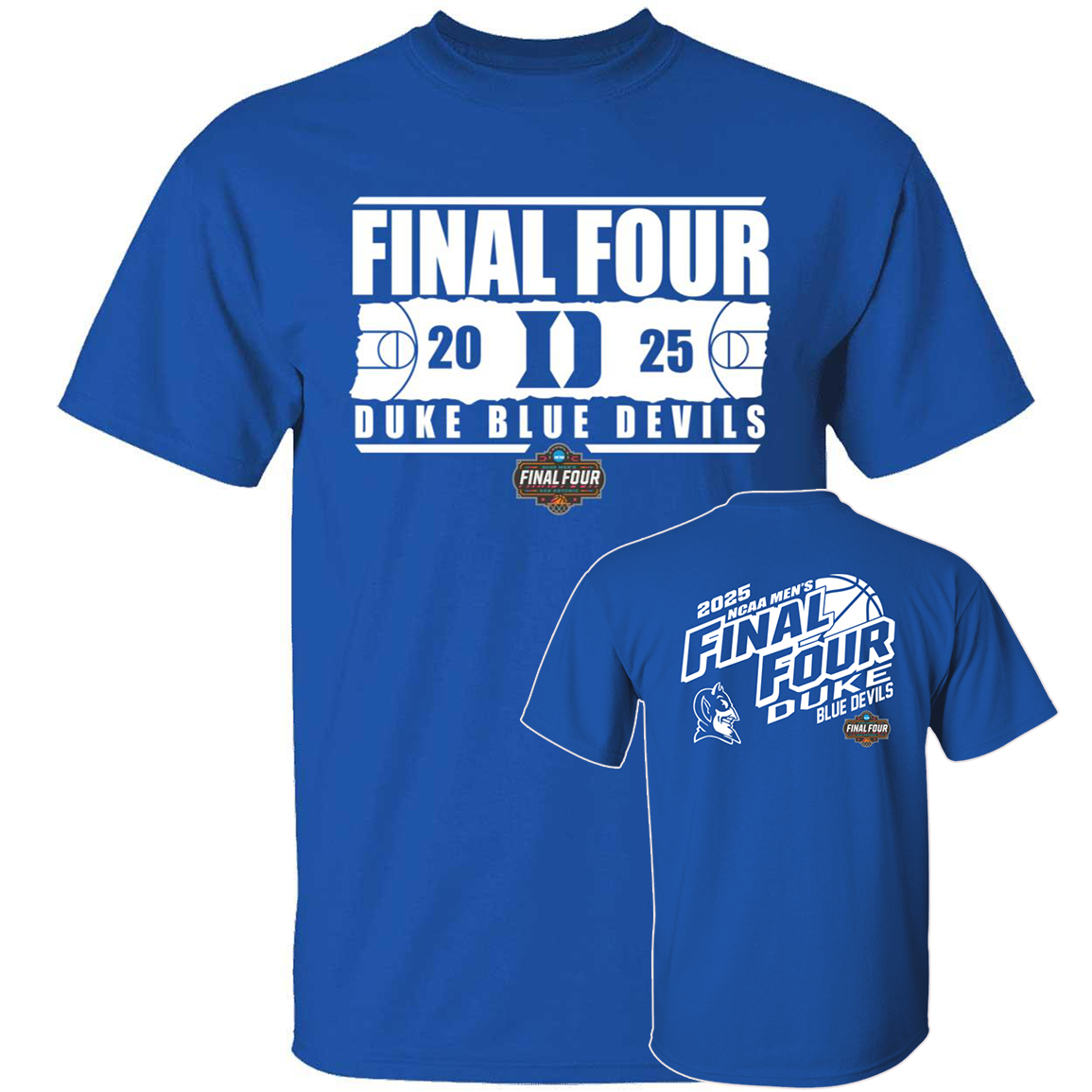 Front Back Duke Blue Devils Final Four 2025 Ncaa Mens Basketball Champions.png