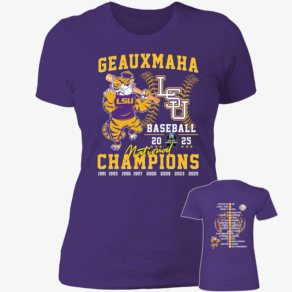 Front Back Lsu Tigers Baseball Geauxmaha 2025 National Champions5.png