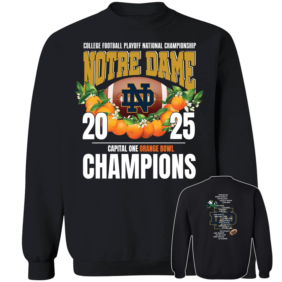 Front Back Notre Dame Fighting 2025 Capital One Orange Bowl Champions3.png
