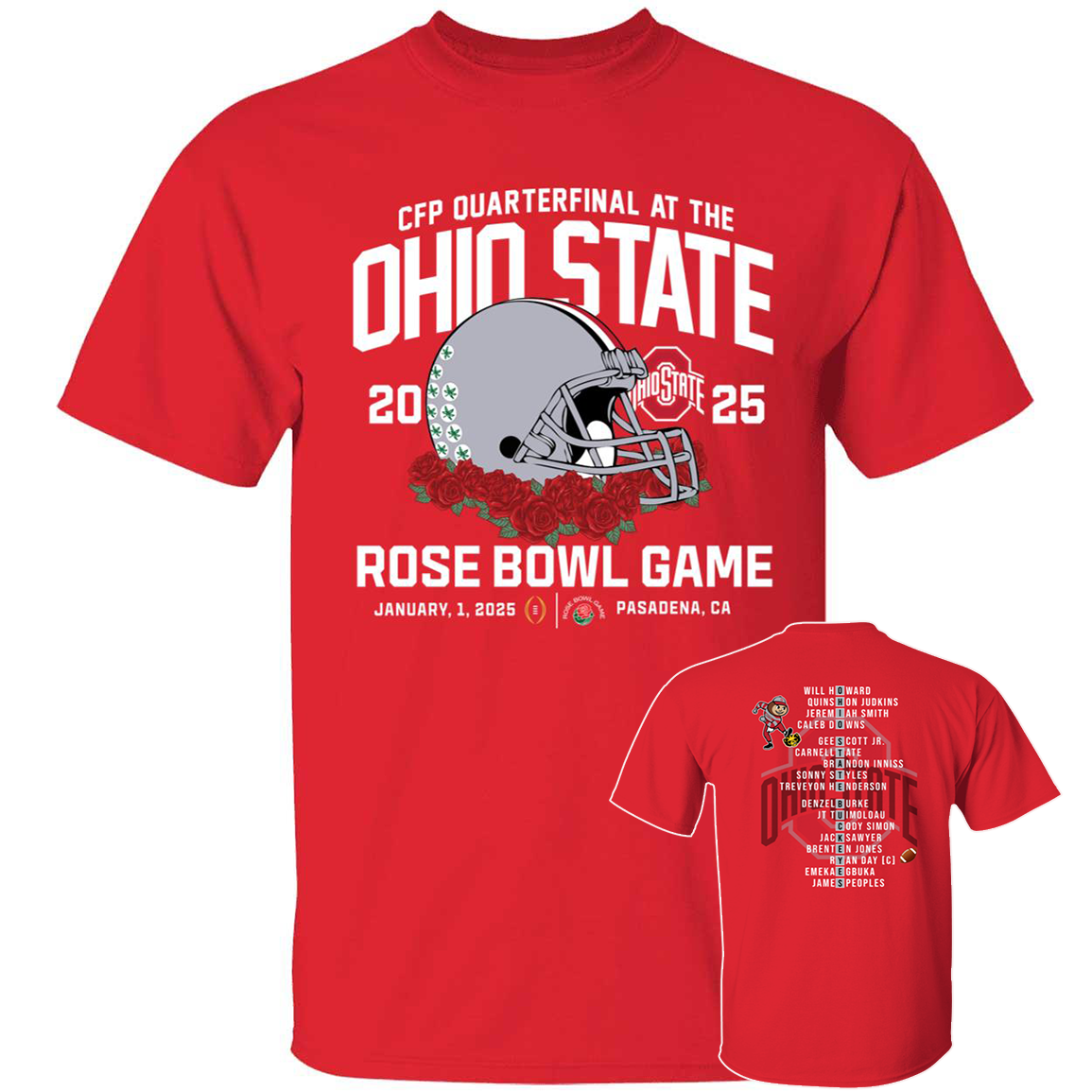Front Back Ohio State Buckeyes Cfp Quarterfinal At The Rose Bowl Game.png