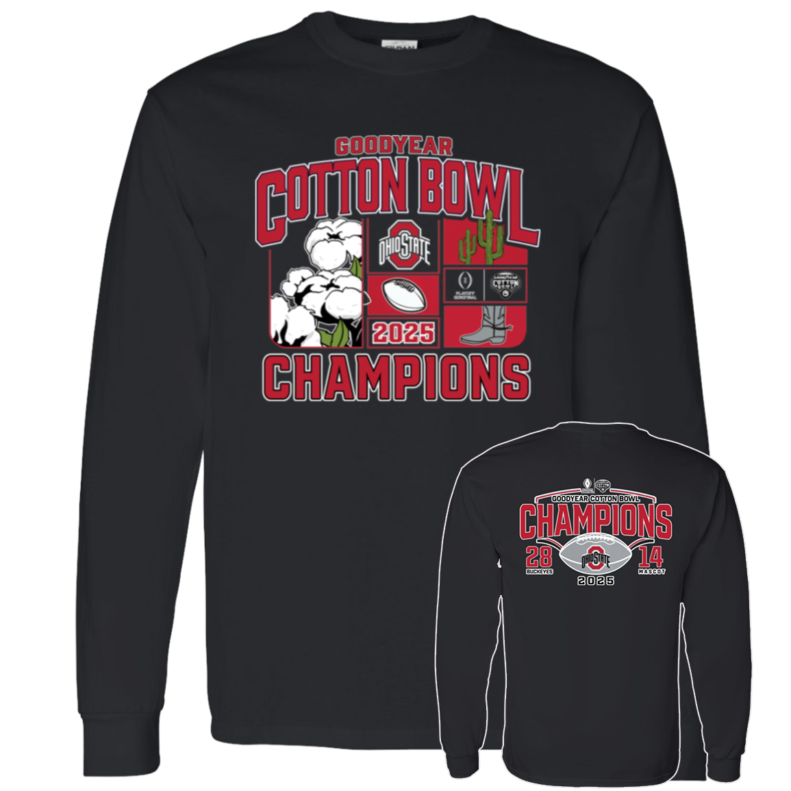 Front Back Ohio State Goodyear Cotton Bowl Champions 202501.png