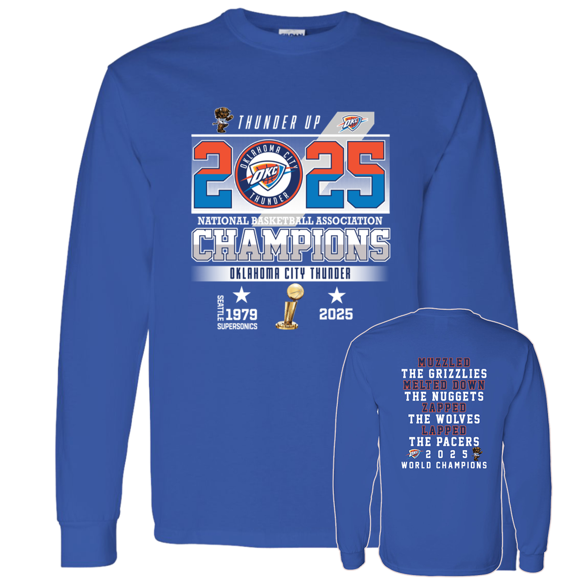 Front Back Okc Thunder 2025 World National Basketball Association Champions4.png
