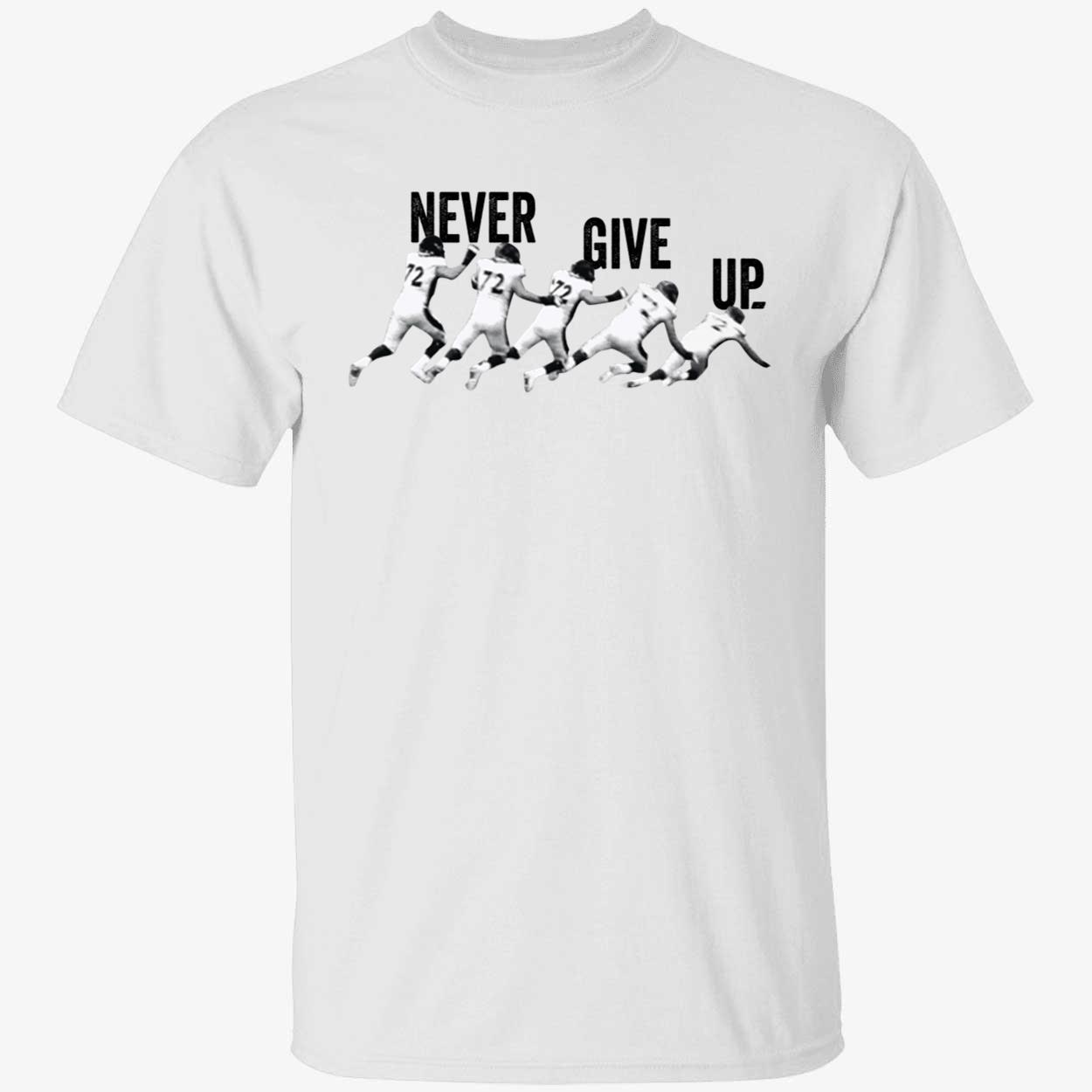 Garett Bolles Never Give Up Shirt
