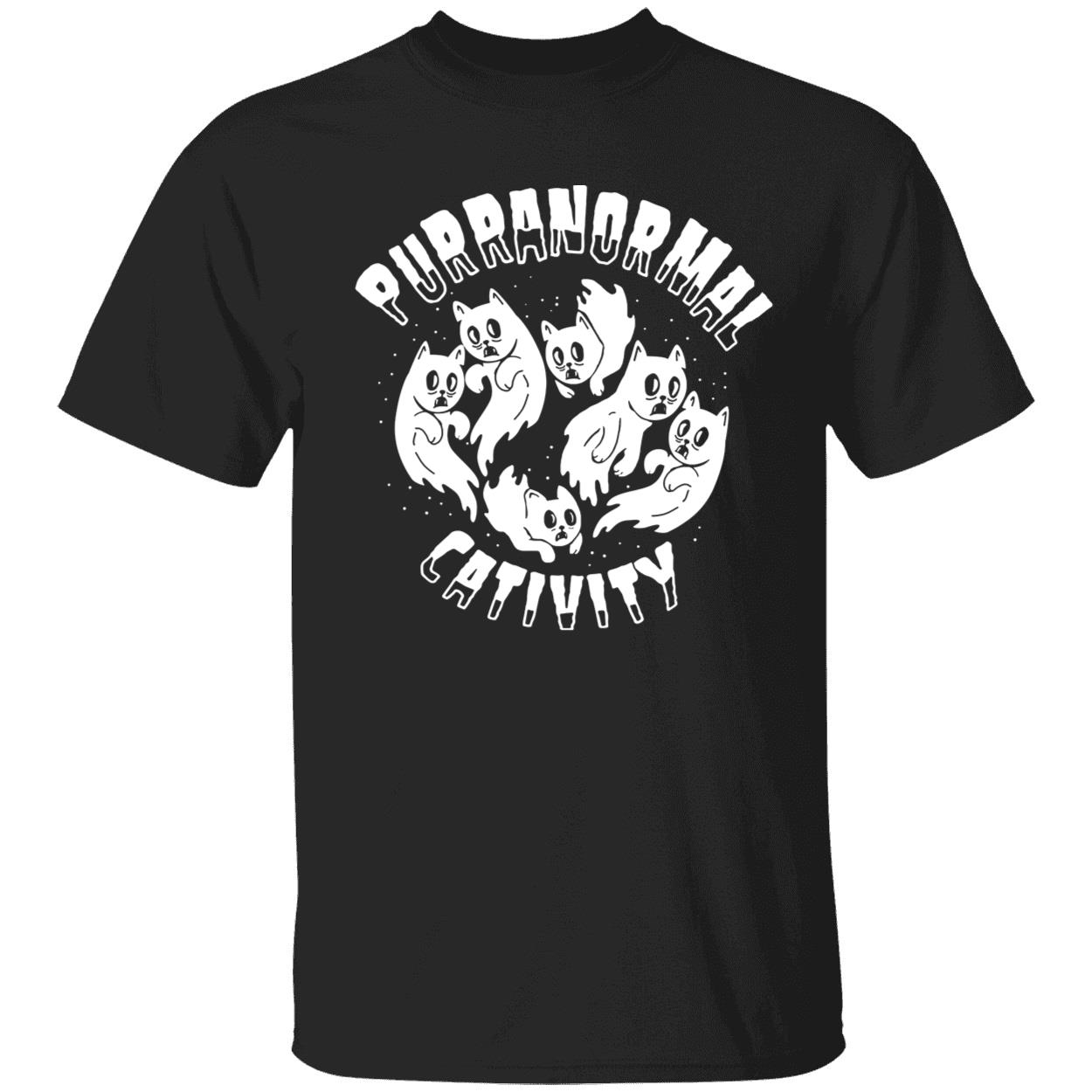 Ghost Cat Purranormal Cativity Shirt