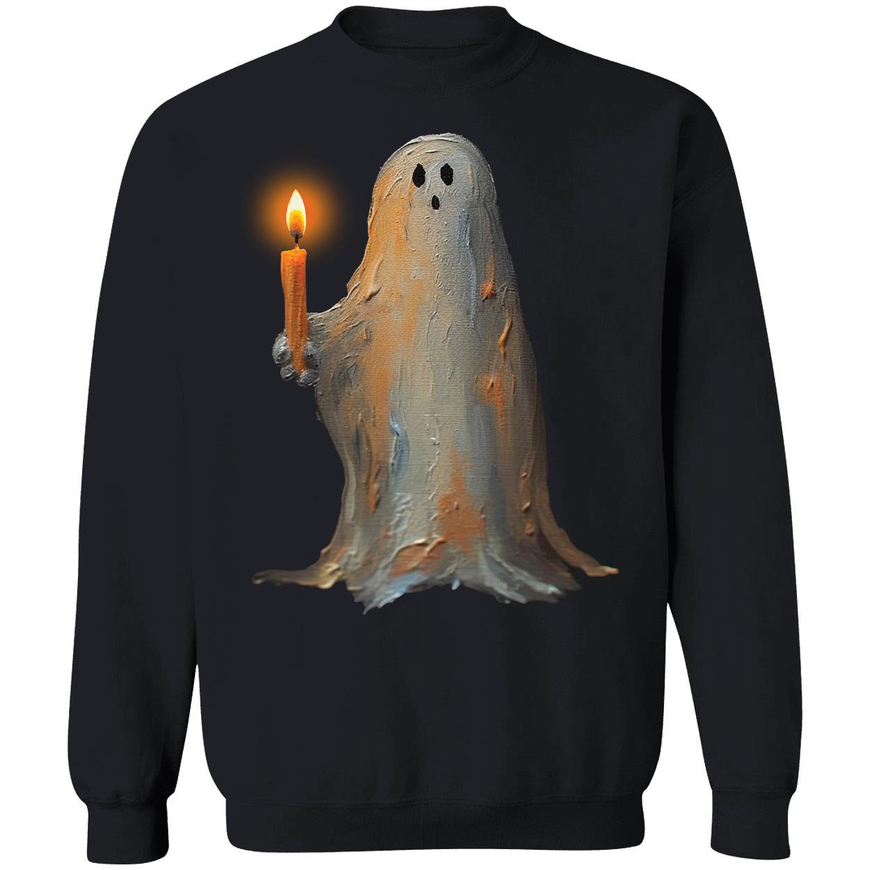 Ghost Holding A Candle Shirt 3 1.jpg