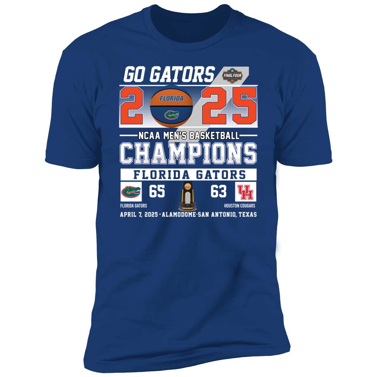 Go Gators 2025 Mens Basketball Champions Florida Gator 65 Houston 63 Shirt 5 1.jpg