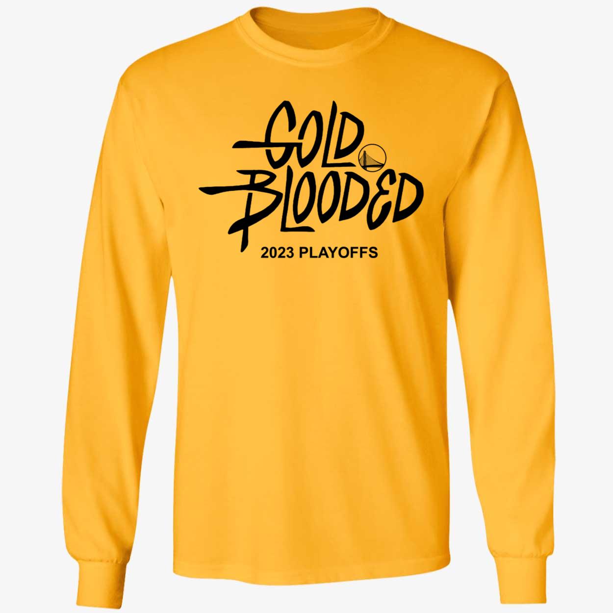 Gold Blooded Warriors 2023 Playoffs Shirt 4 1.jpg