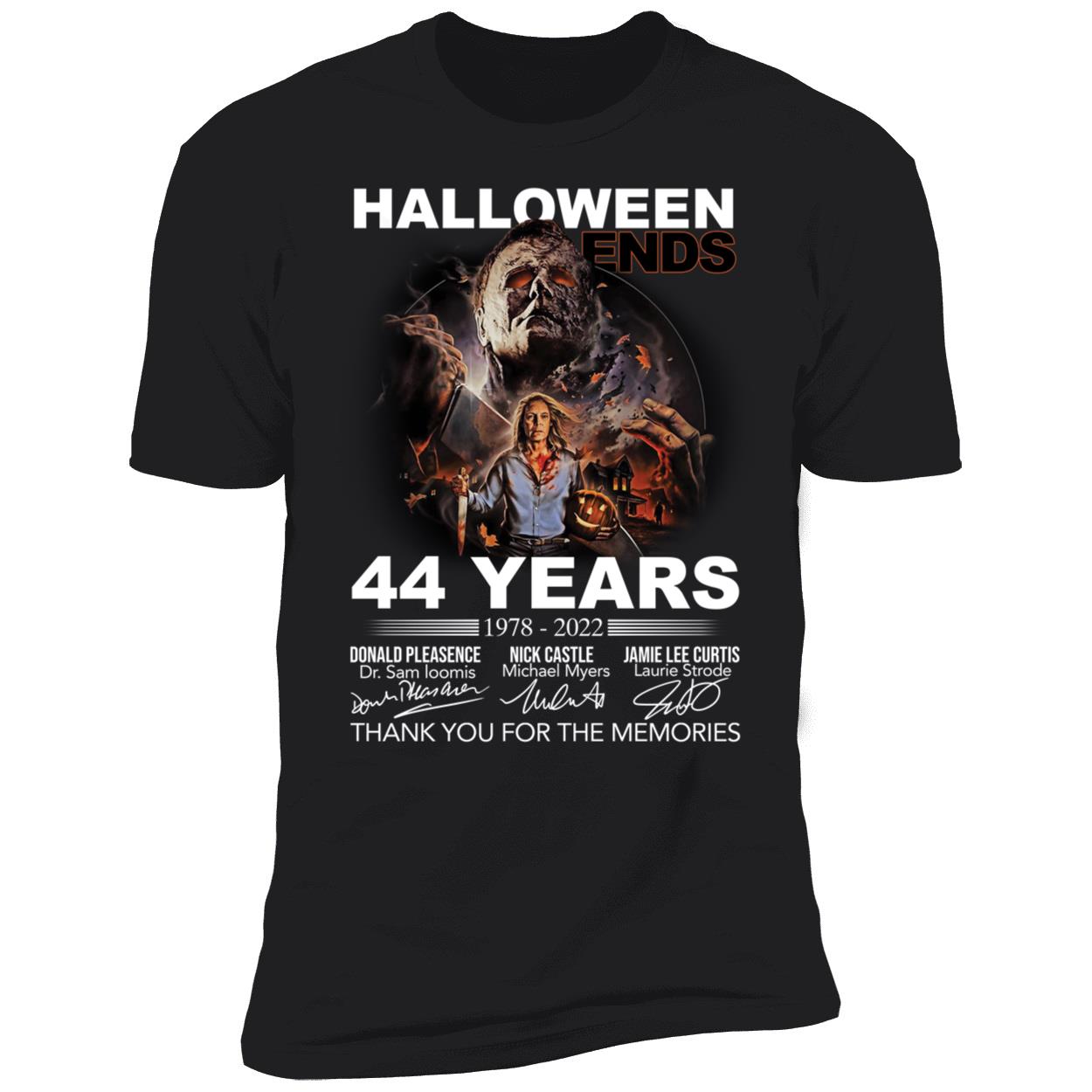 Halloween Ends 44 Years 1978 2022 Premium SS T-Shirt