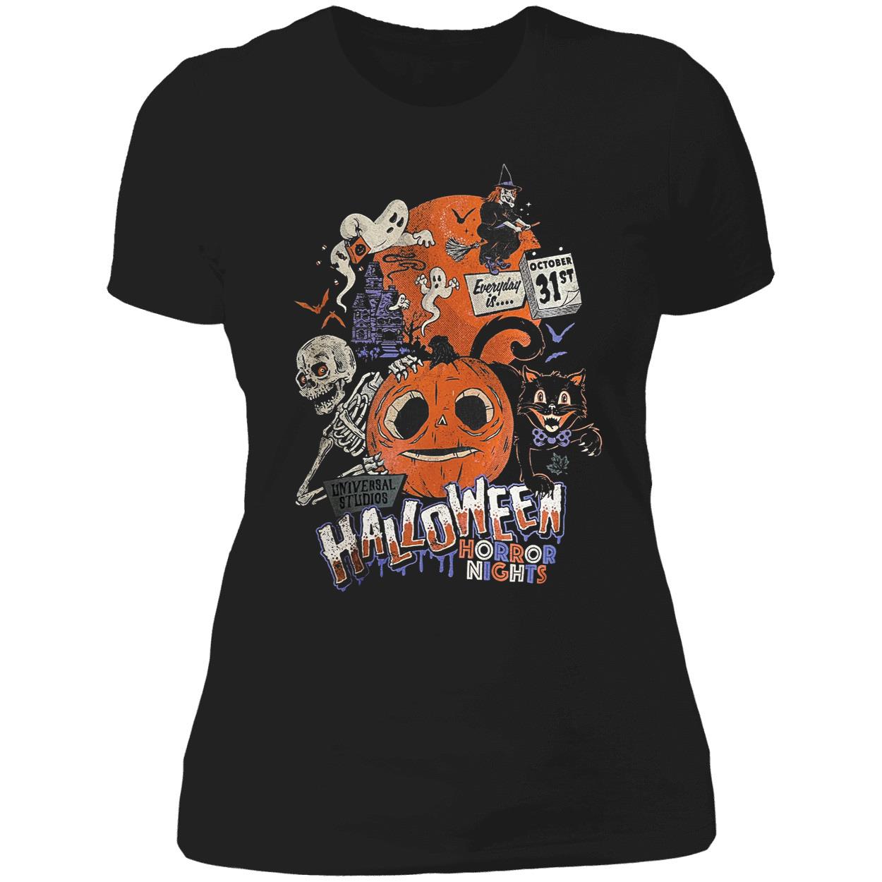 Halloween Horror Nights Ladies Boyfriend Shirt