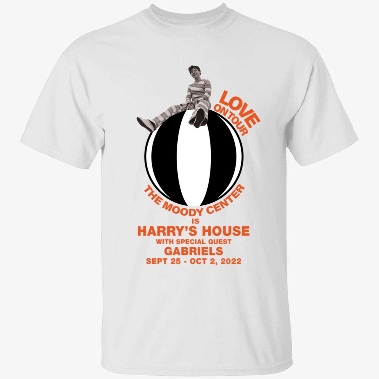 Harry Love On Tour The Moody Center Is Harry's House Gabriel's Shirt