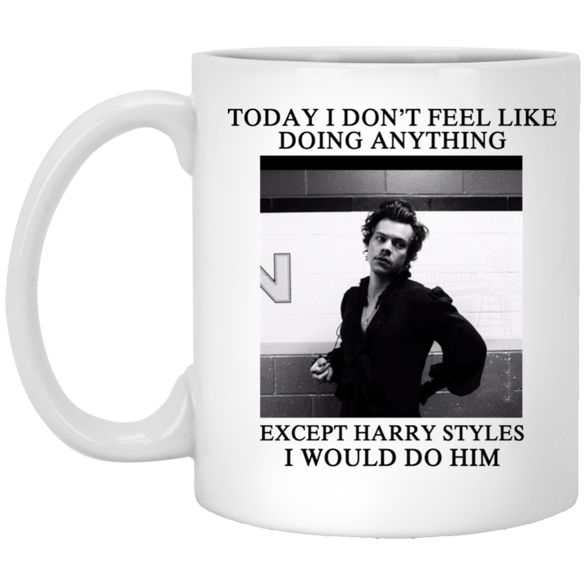 Harry Styles Today I Don't Feel Like Doing Anything I Would Do Him Mug