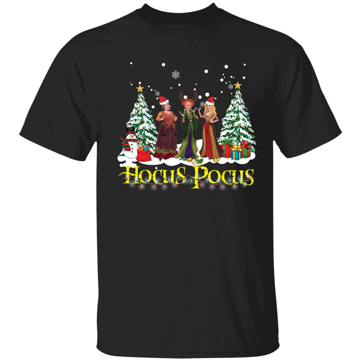 Hocus Pocus Sanderson Sisters Light Snow Christmas Shirt