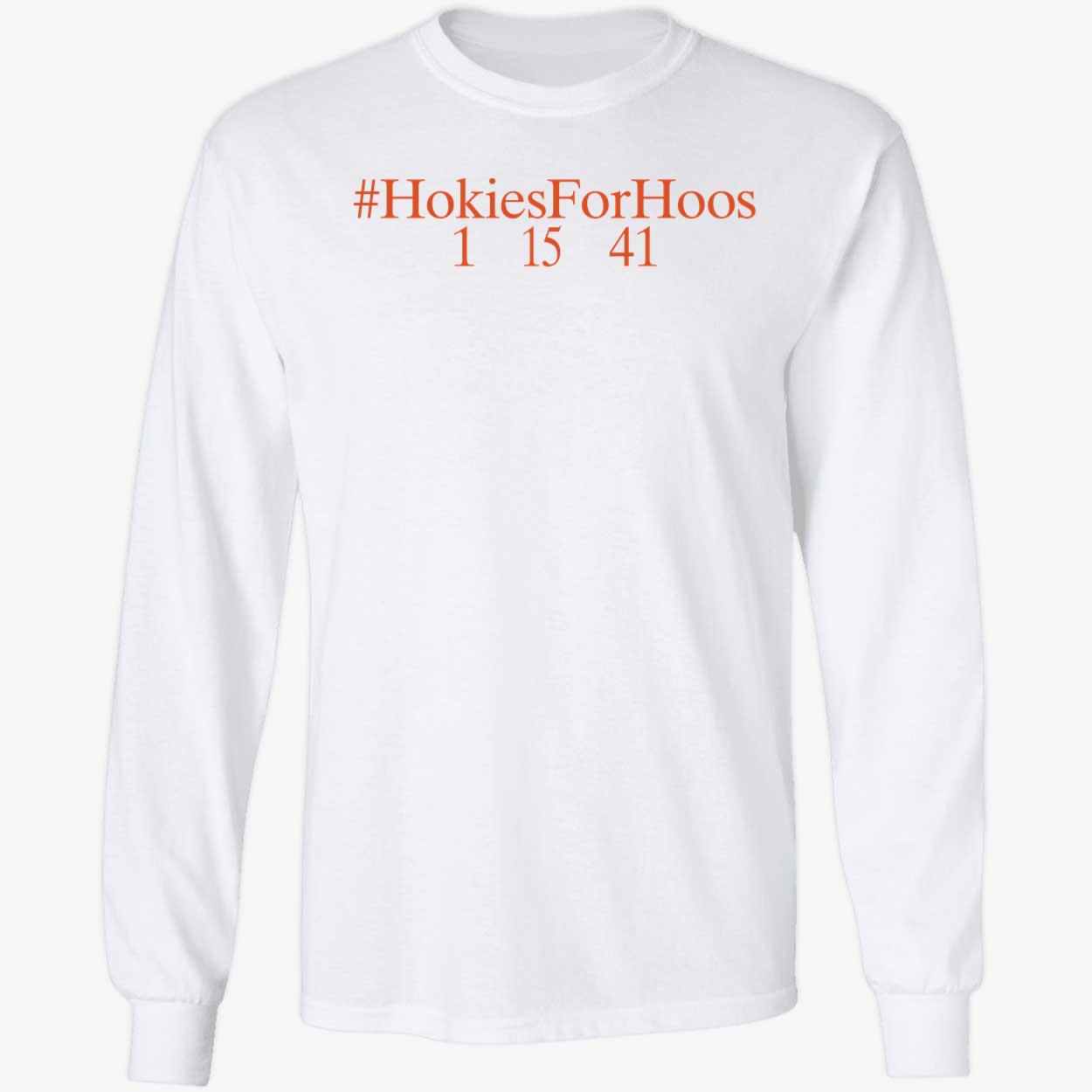 Hokies For Hoos Long Sleeve Shirt