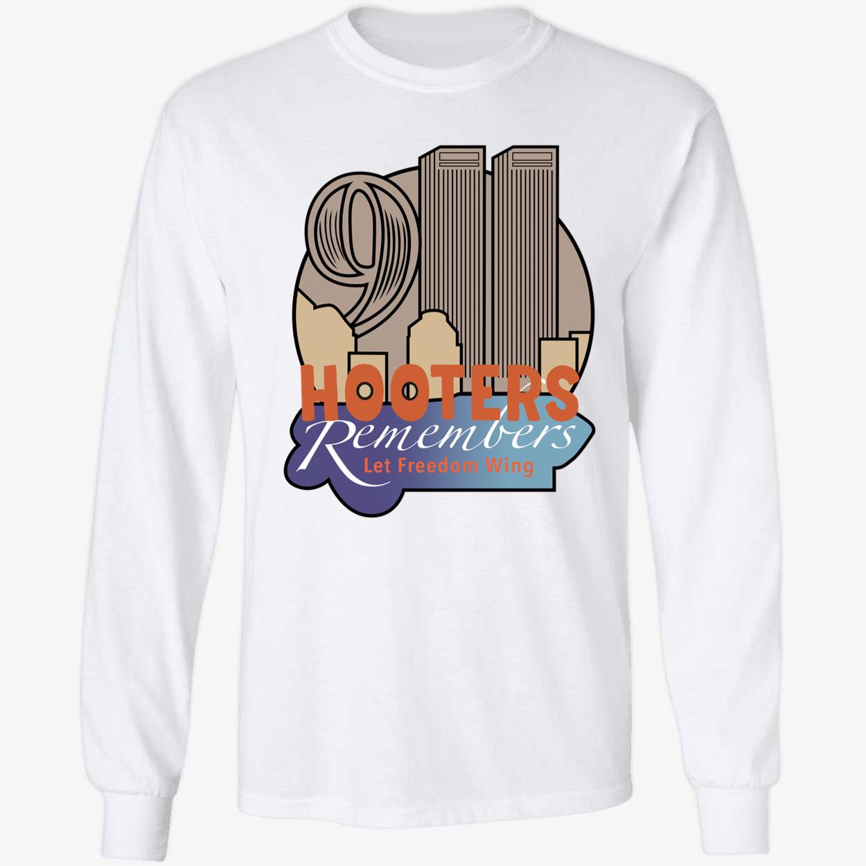 Hooters Remembers 9/11 Long Sleeve Shirt