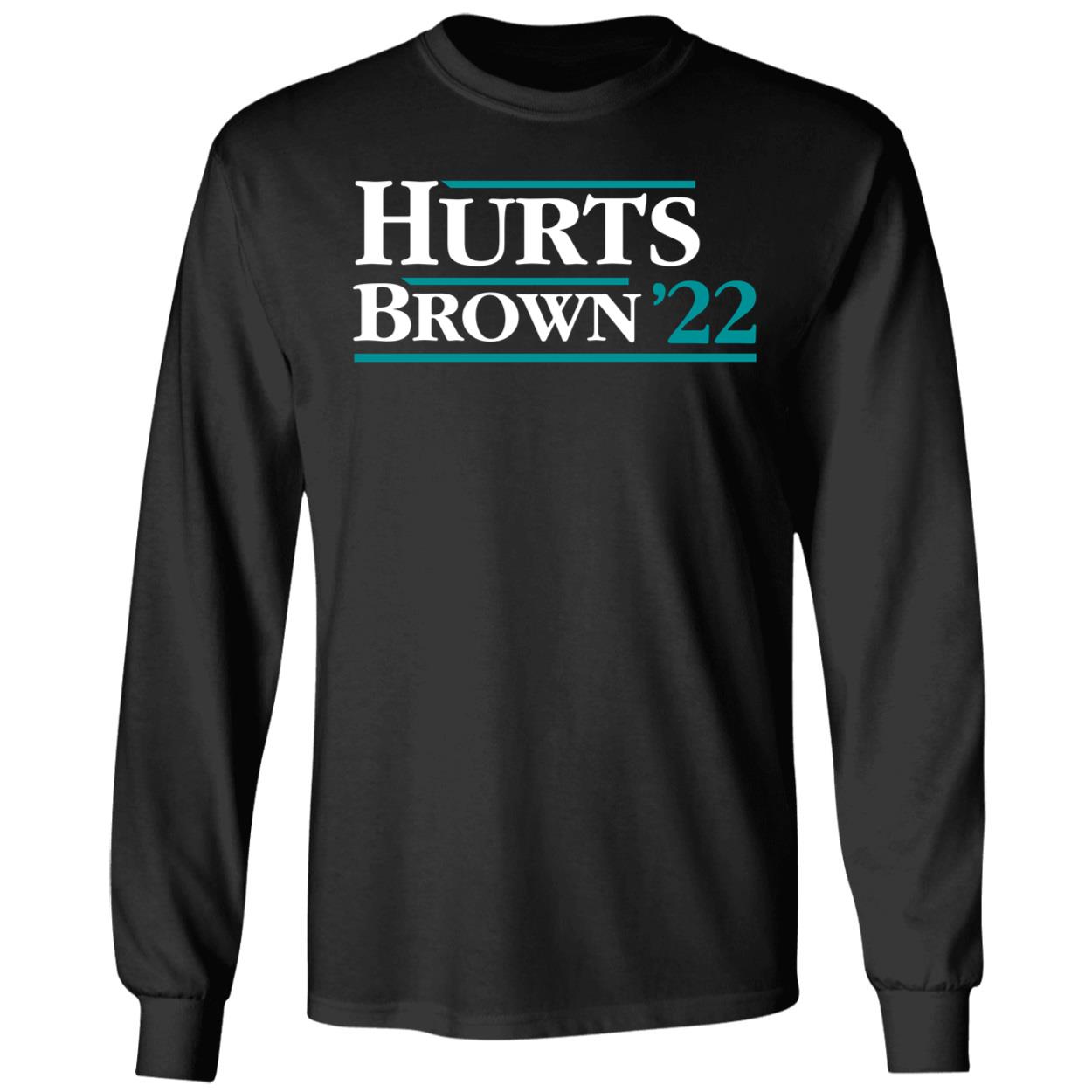 Hurts Brown 22 Long Sleeve Shirt