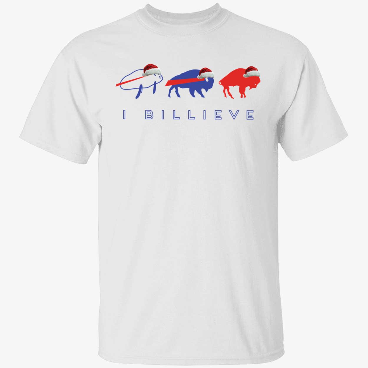 I Billieve Buffalo Christmas Shirt