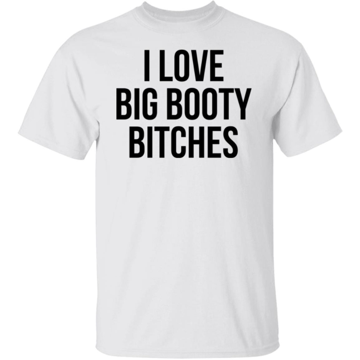 I Love Big Booty Bitches Shirt