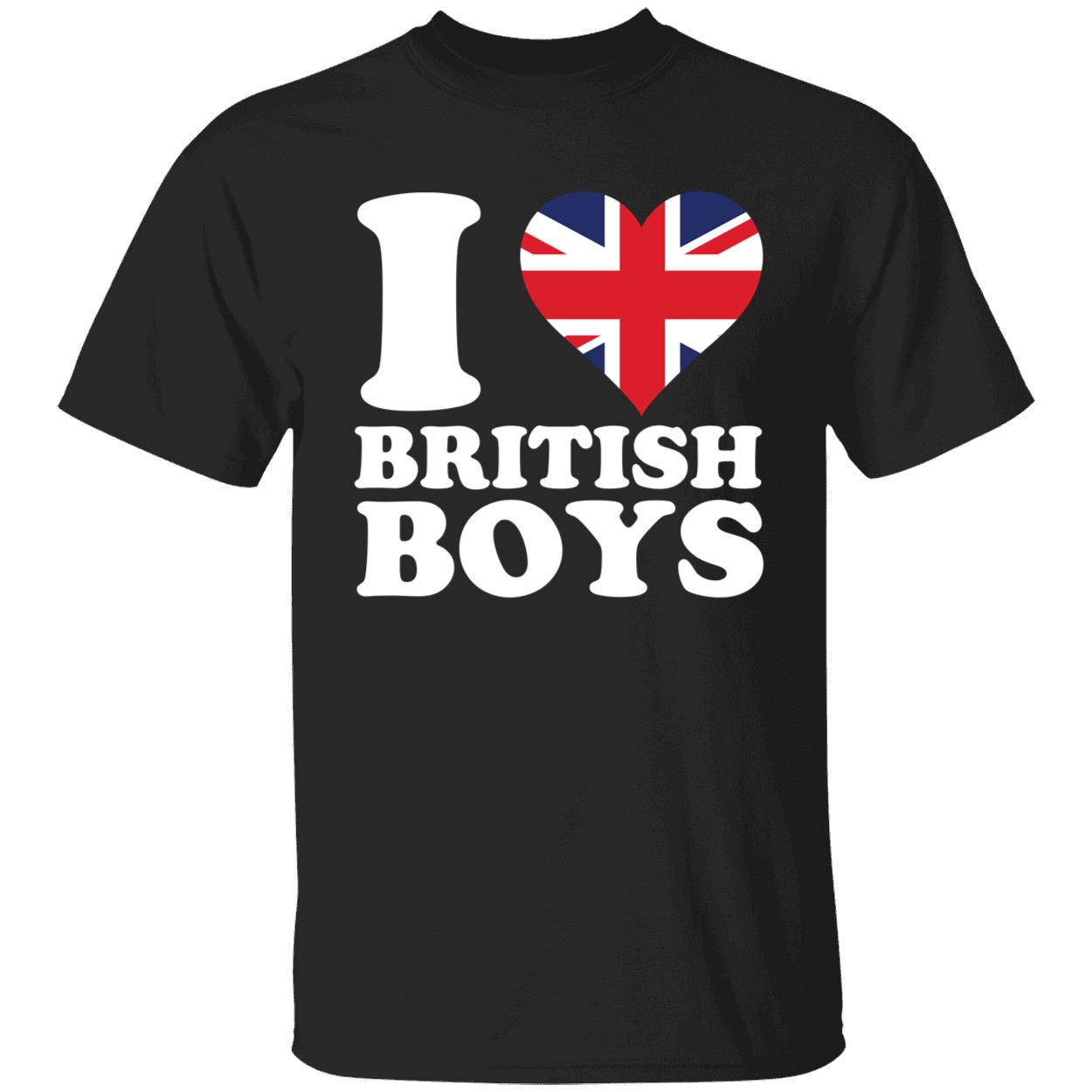 I Love British Boys Shirt