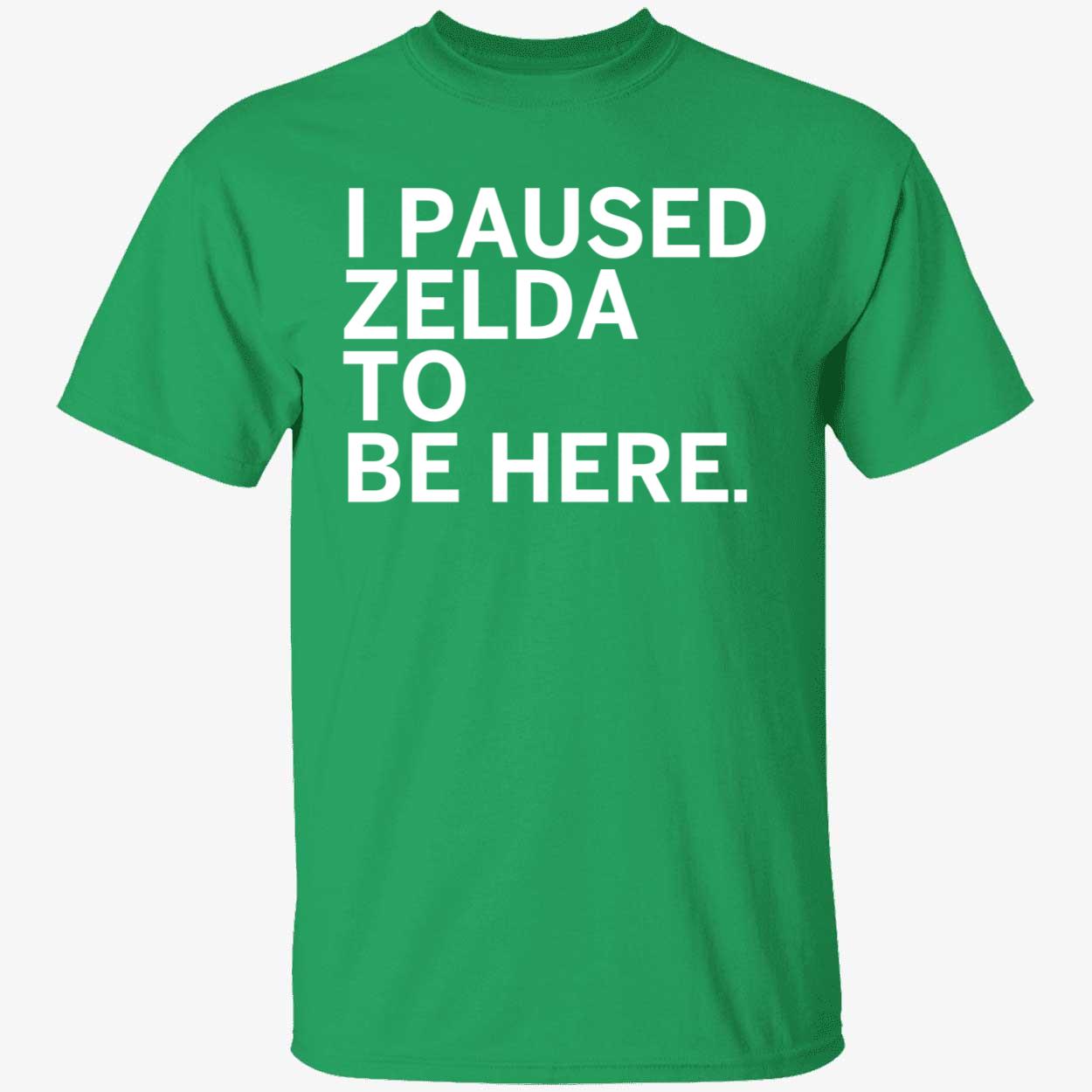 I Paused Zelda To Be Here Shirt 1 1.jpg