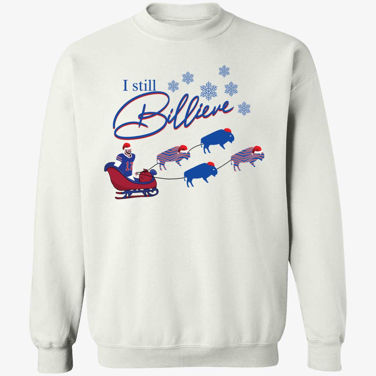 I Still Billieve Buffalo Christmas Shirt 3 1.jpg