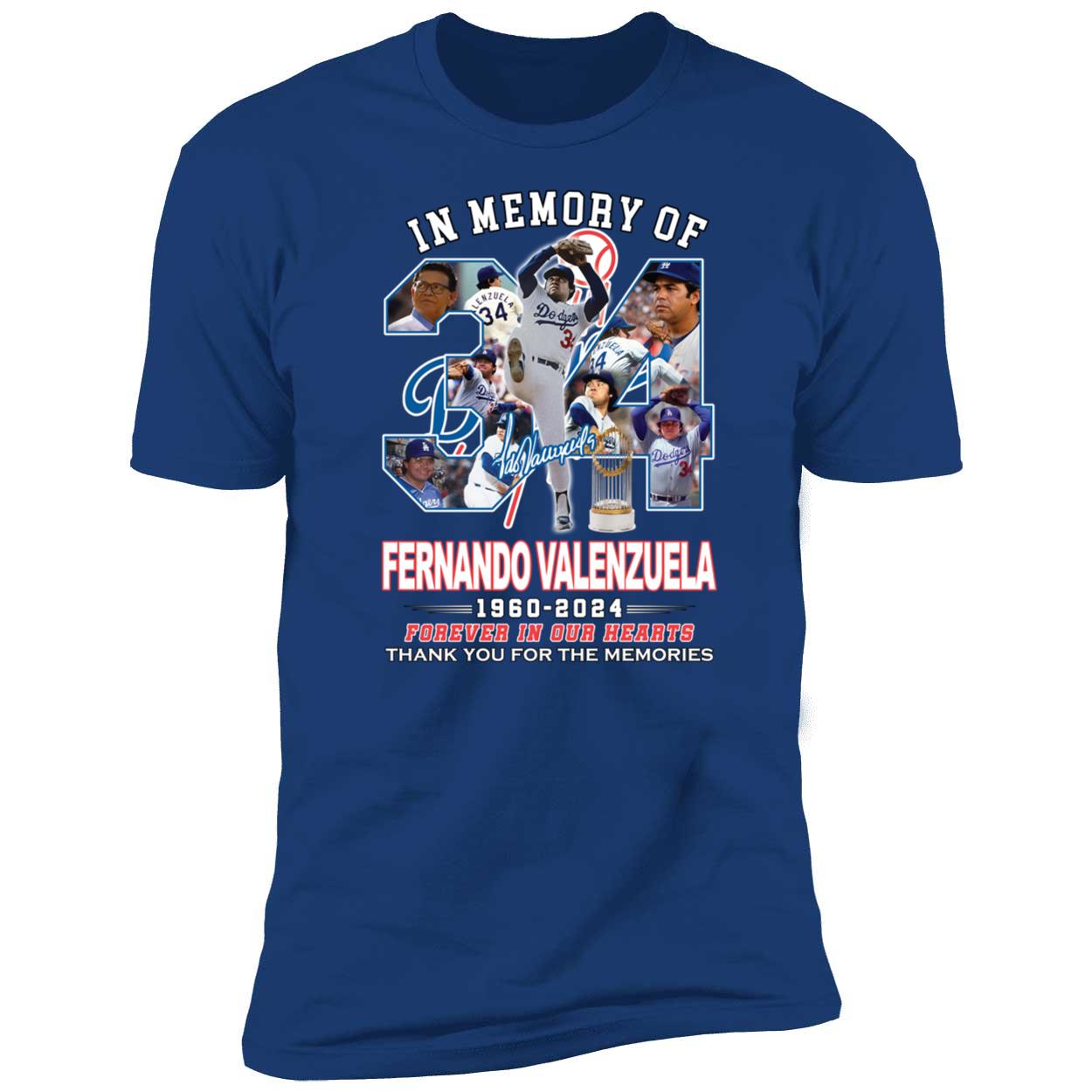 In Memory Of Fernando Valenzuela 1960 2024 Forever In Our Heart Shirt 5 1.jpg