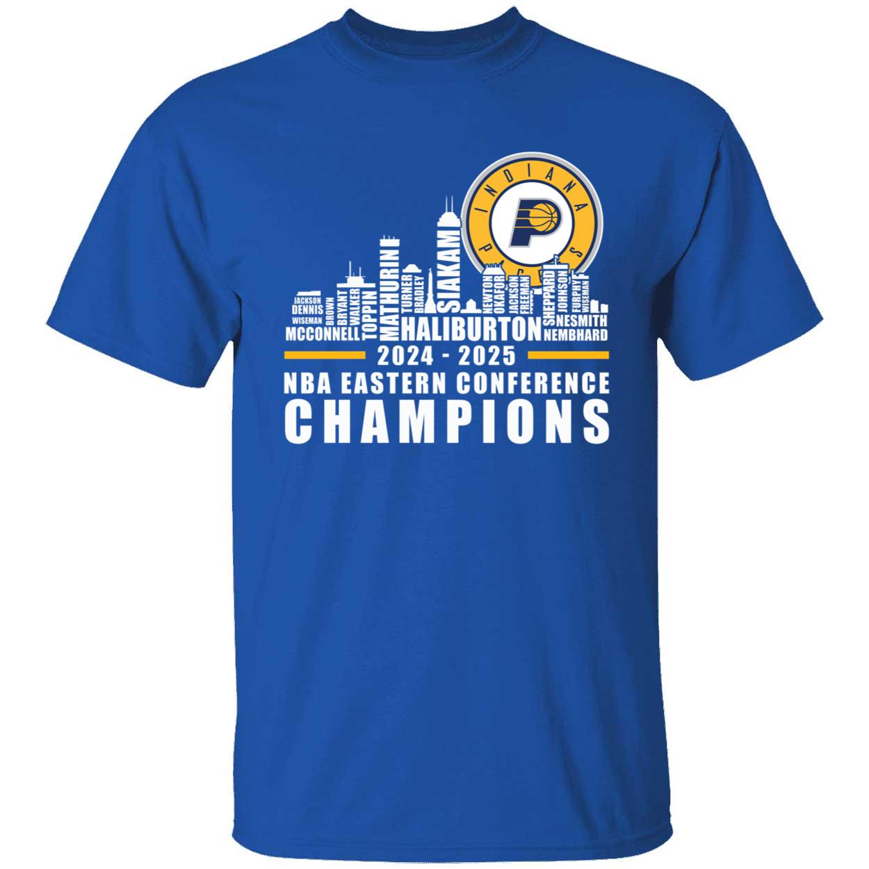 Indiana Pacers 2024 2025 Eastern Conference Champions Skyline Shirt 1 1.jpg