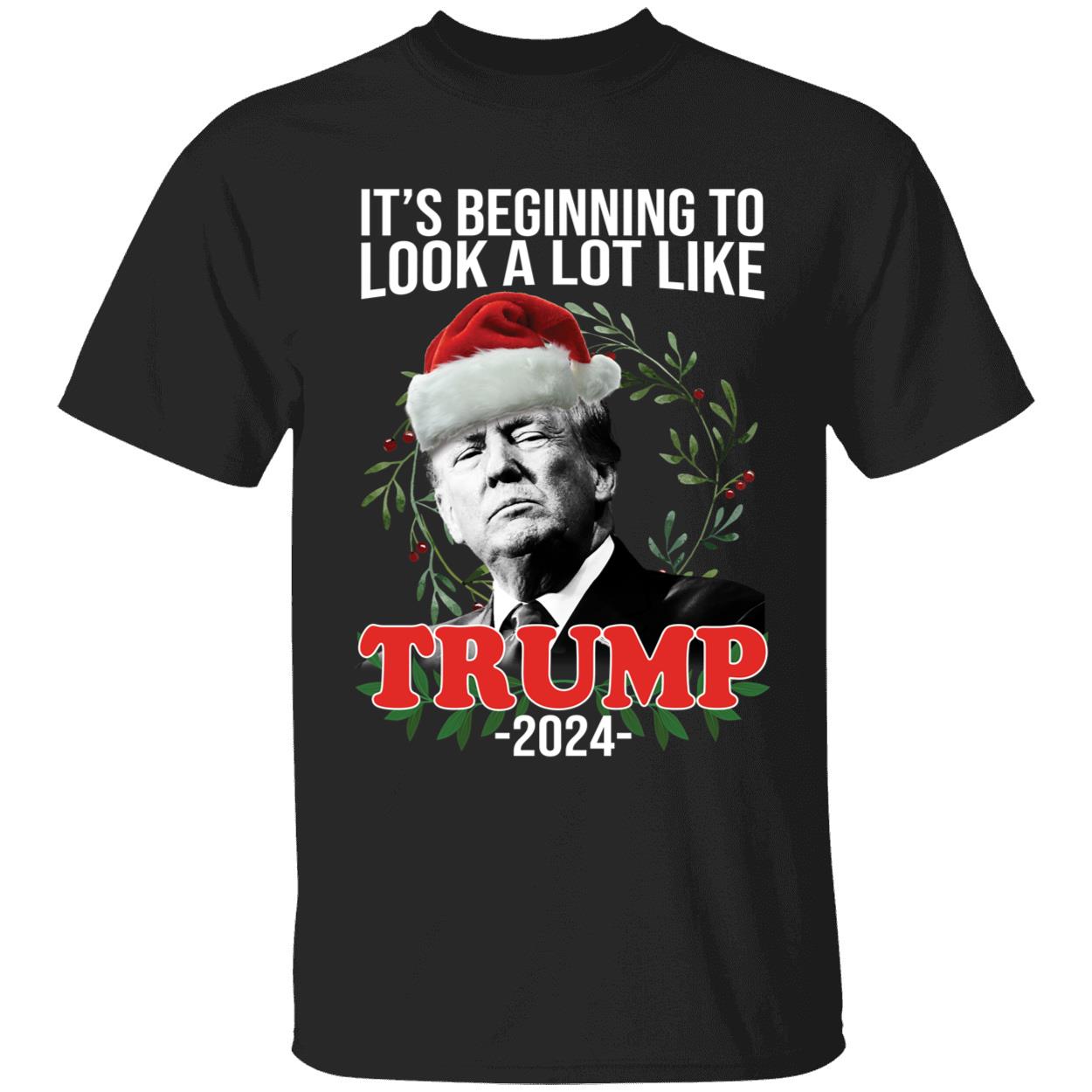 It's Beginning To Look A Lot Like Trump 2024 Christmas Shirt