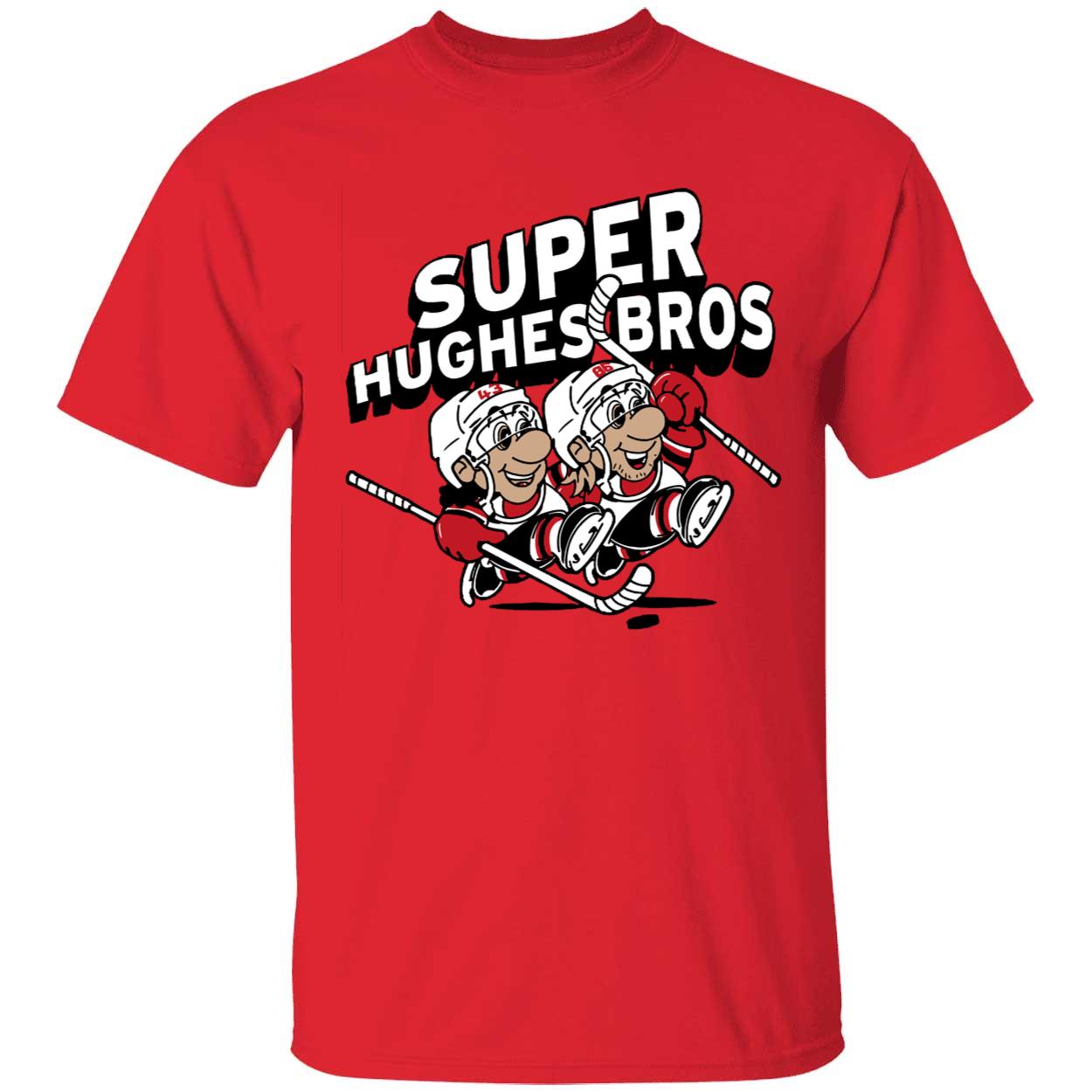 Jack Hughes Luke Hughes Super Hughes Bros