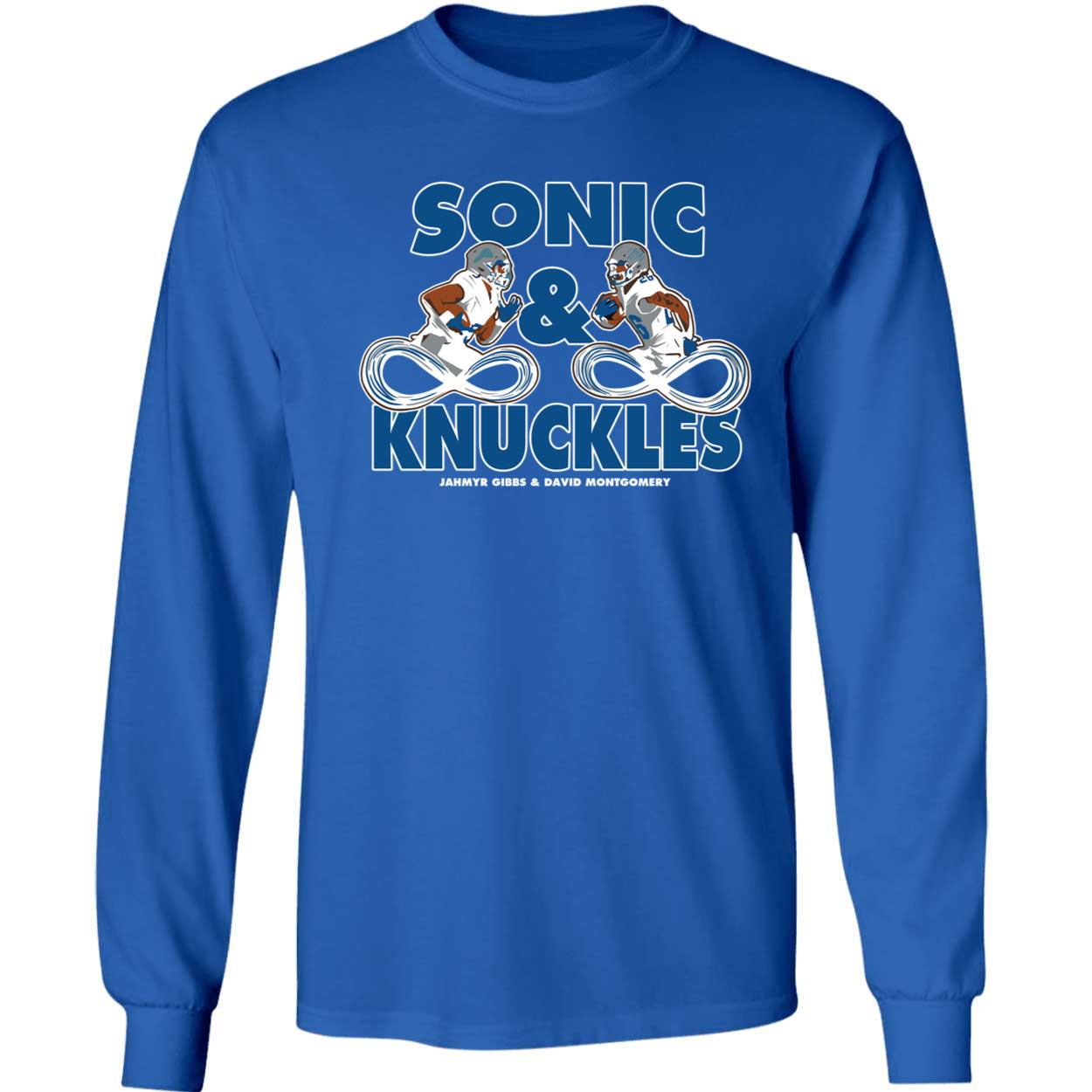 Jahmyr Gibbs And David Montgomery Sonic And Knuckles Shirt 4 1.jpg