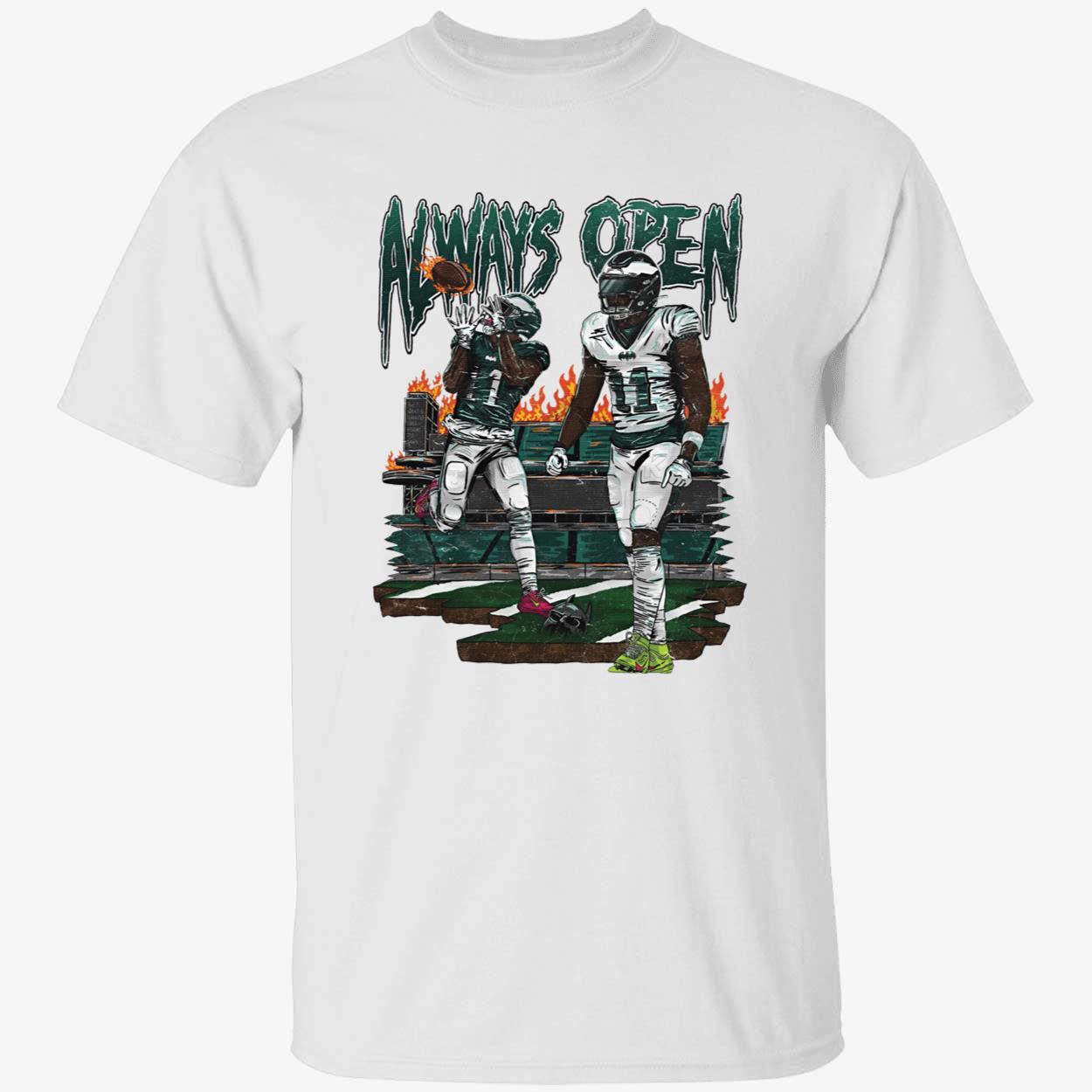 Jalen Hurts AJ Brown Always Open Shirt 1 1.jpg