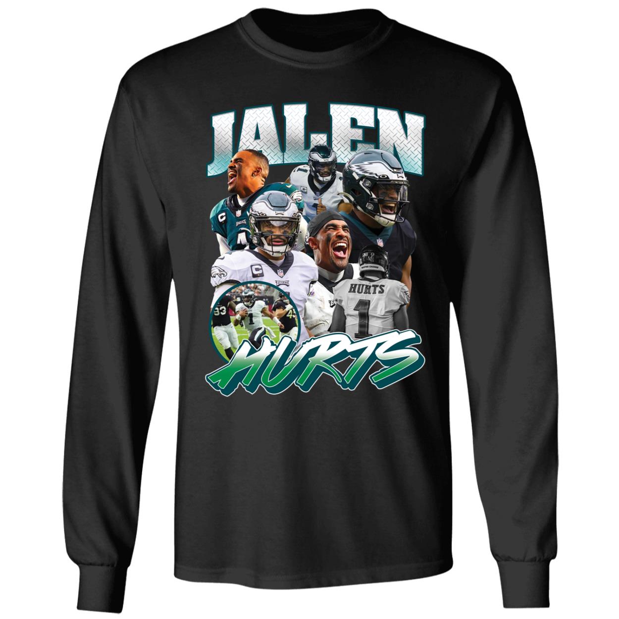 Jalen Hurts Pics Long Sleeve Shirt