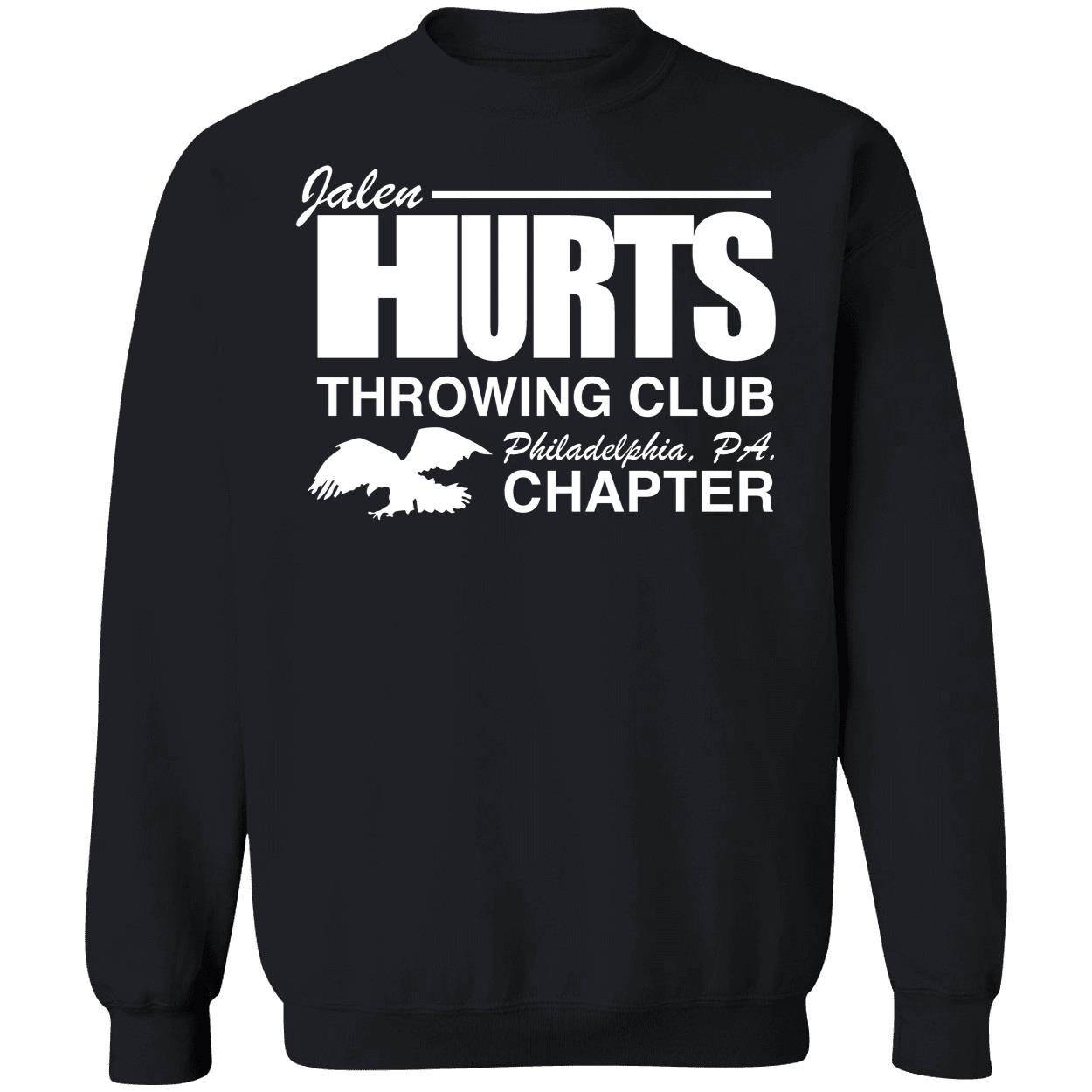 Jalen Hurts Throwing Club Sweatshirt