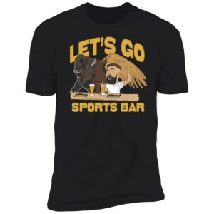 Jason Kelce Buffalo Wild Wings Lets Go Sports Bar Shirt. 5 1.jpg