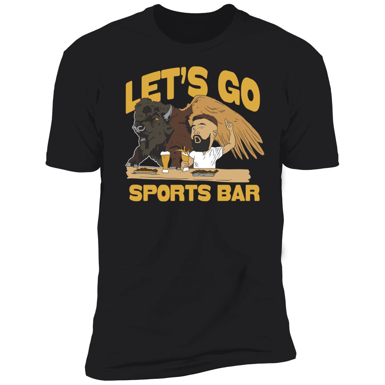 Jason Kelce Buffalo Wild Wings Lets Go Sports Bar Shirt. 5 1.jpg