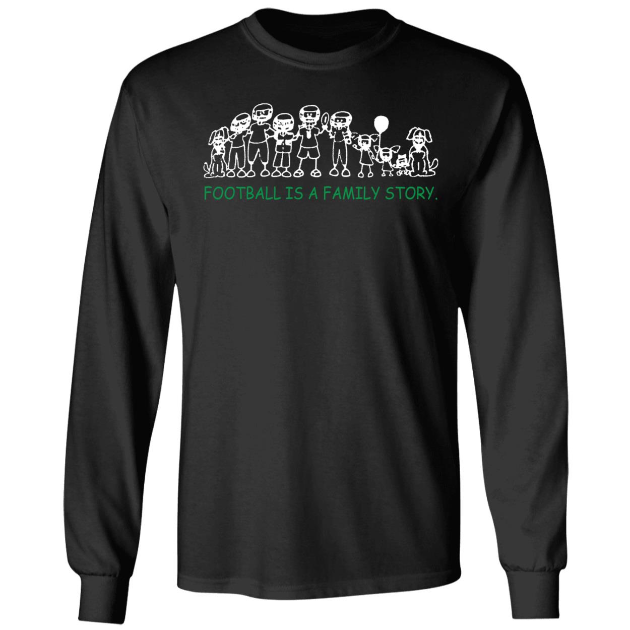 Jason Kelce Football Is A Family Story Shirt 4 1.jpg