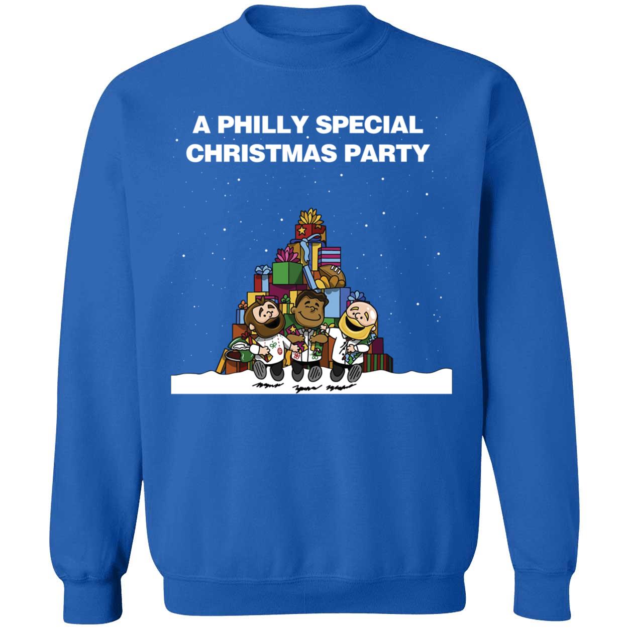 Jason Kelce Lane Johnson Jordan Mailata A Philly Special Christmas Party Shirt 3 1.jpg