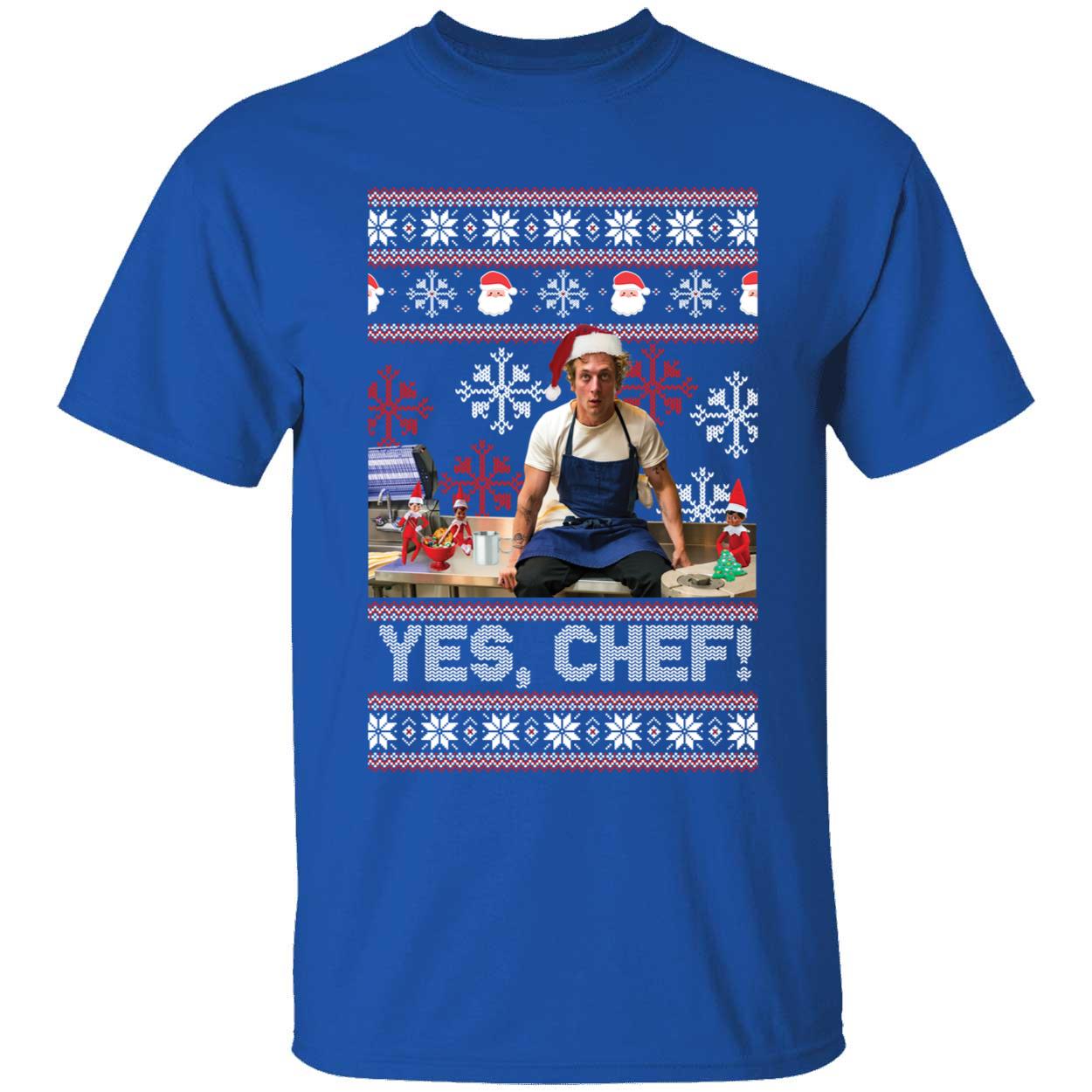 Jeremy Allen White Yes Chef Christmas Shirt 1 1.jpg