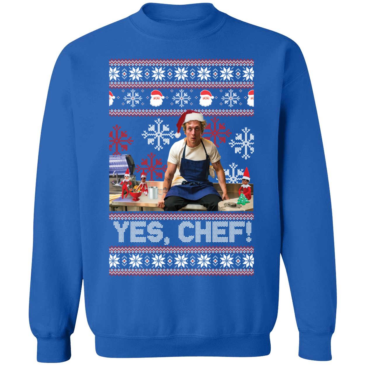 Jeremy Allen White Yes Chef Christmas Shirt 3 1.jpg