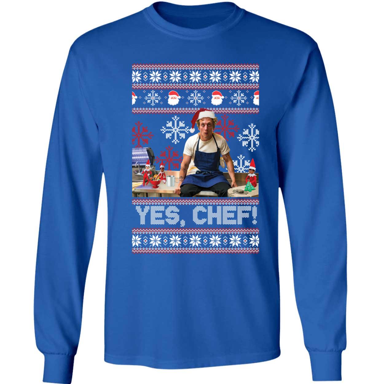 Jeremy Allen White Yes Chef Christmas Shirt 4 1.jpg