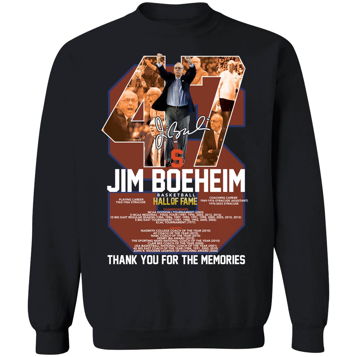 Jim Boeheim Basketball Thank You For The Memories Shirt 3 1.jpg