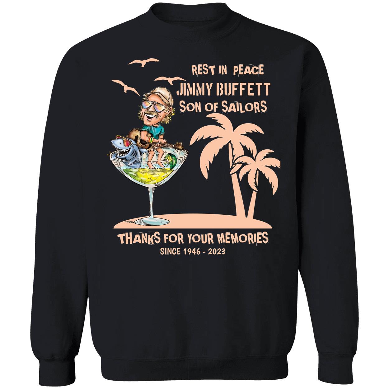 Jimmy Buffett 1946 2023 Thanks For Your Memories Shirt 3 1.jpg
