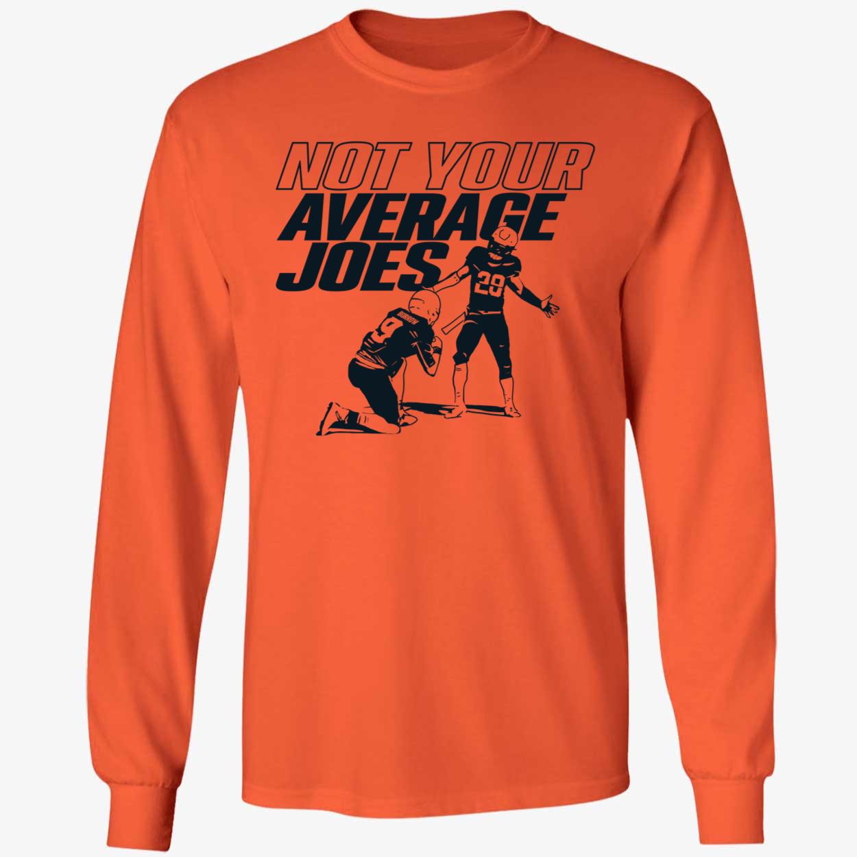Joe Burrow Joe Mixon Not Your Average Joes Long Sleeve Shirt