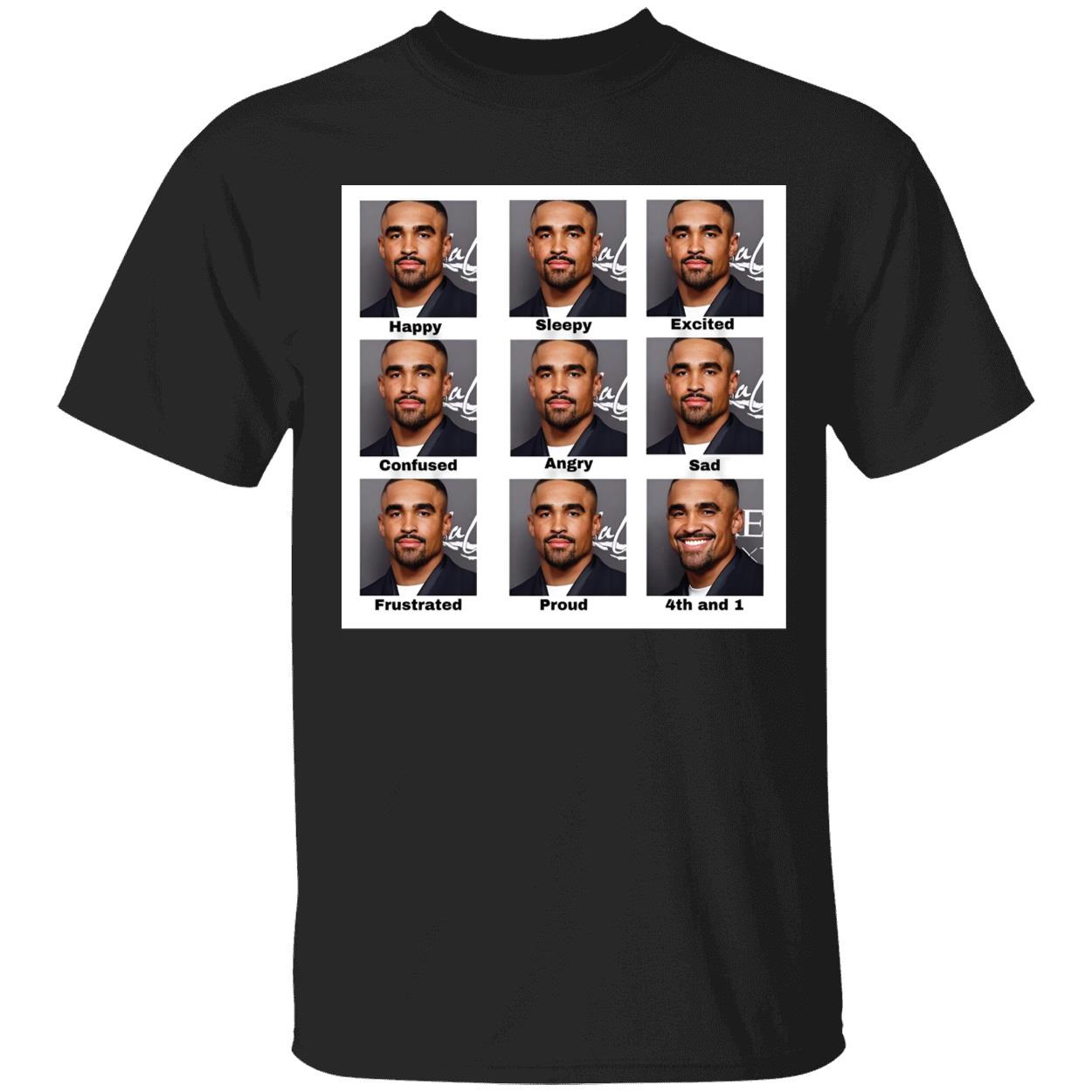 Jordan Mailata Jalen Hurts Happy Sleepy Excited Confused Angry Sad Shirt 1 1.jpg