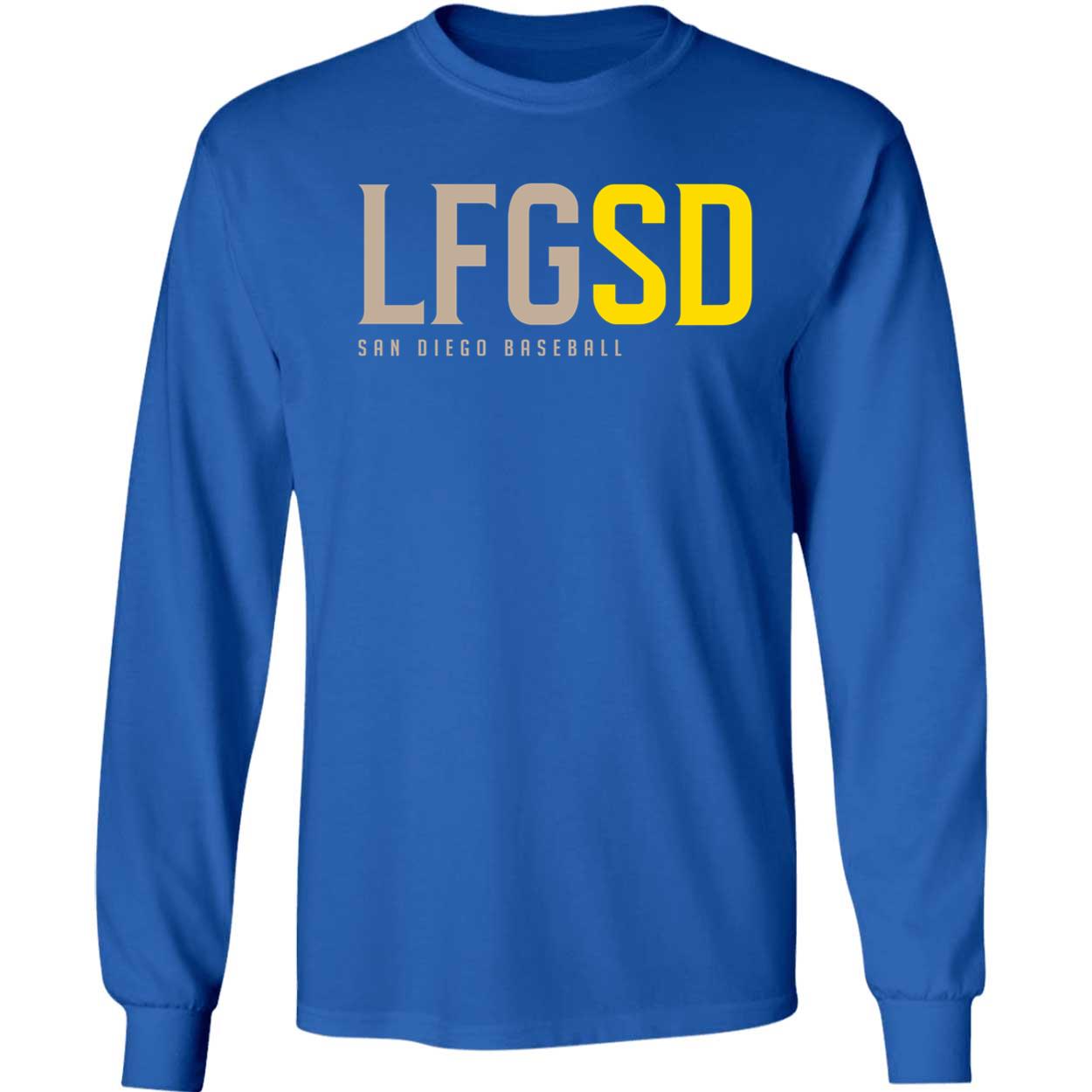 Jorge Alfaro Lfgsd San Diego Baseball Shirty Long Sleeve Shirt