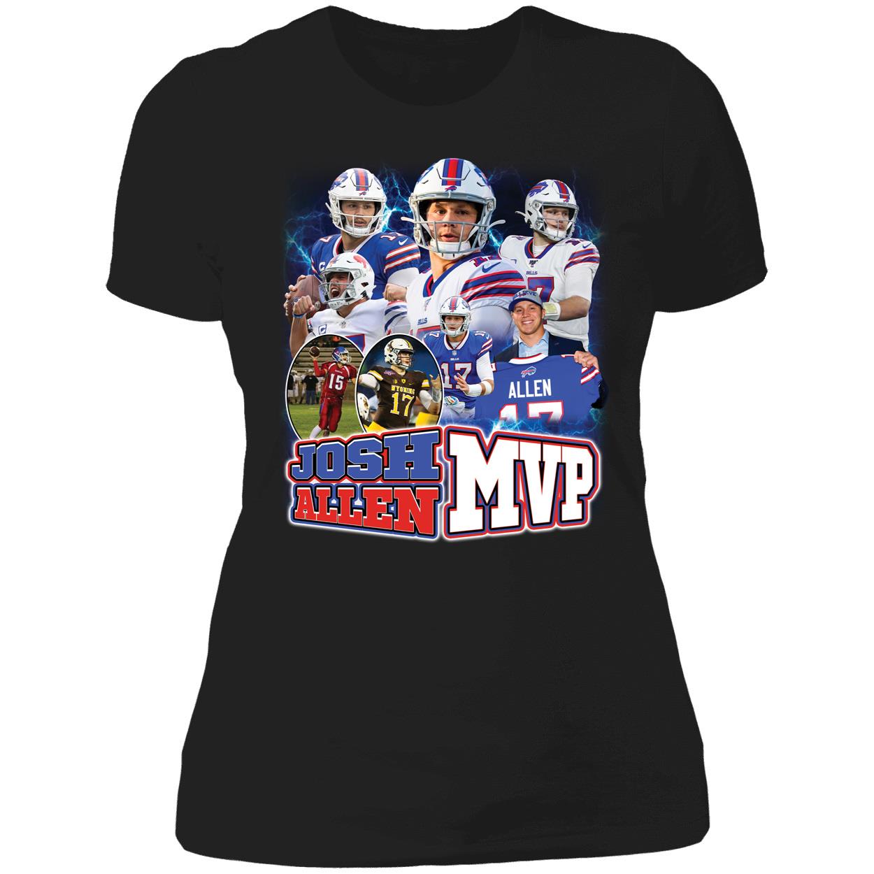 Josh Allen Mvp Ladies Boyfriend Shirt