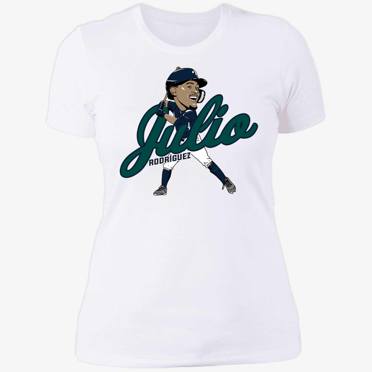 Julio Rodriguez Ladies Boyfriend Shirt