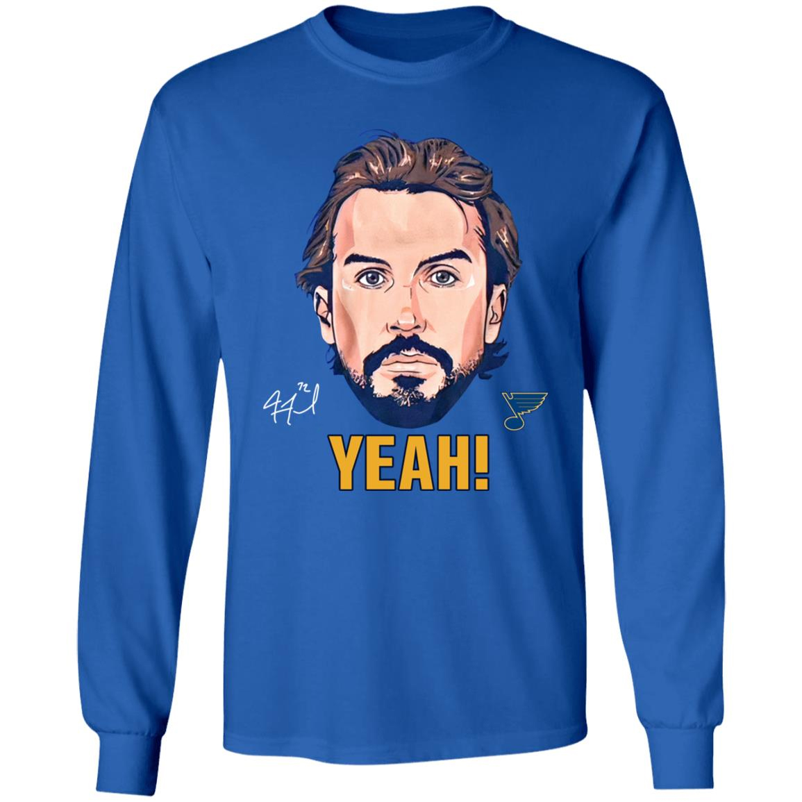 Justin Faulk Yeah Long Sleeve Shirt