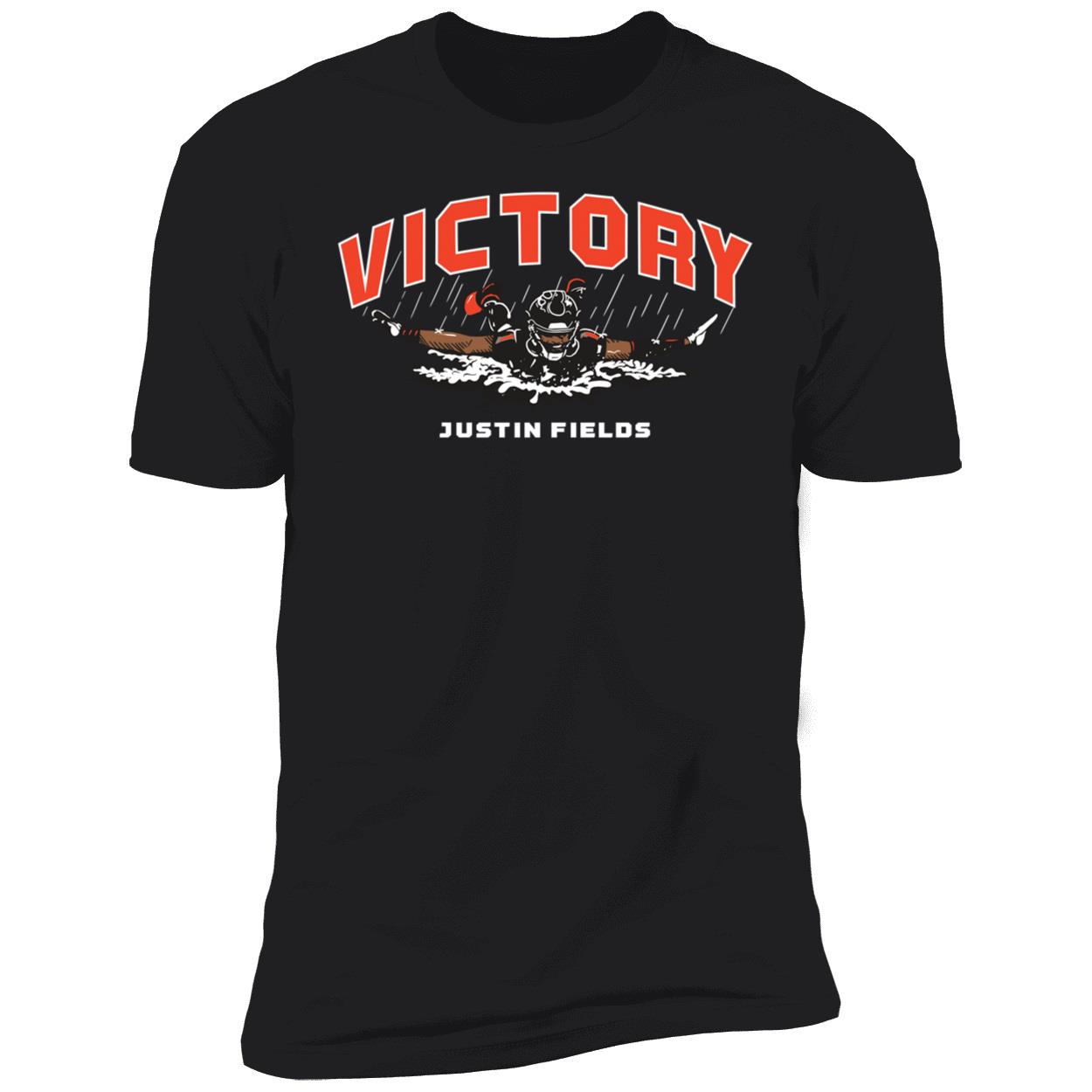Justin Fields Victory Slide Premium SS T-Shirt